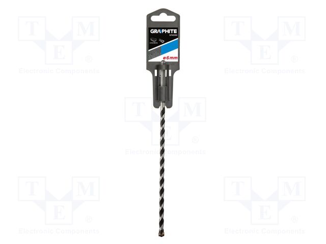 Drill bit; for concrete; Ø: 6mm; L: 150mm