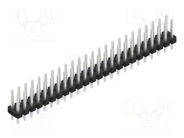 Connector: pin strips; pin header; male; PIN: 48; 2.54mm; THT; 2x24