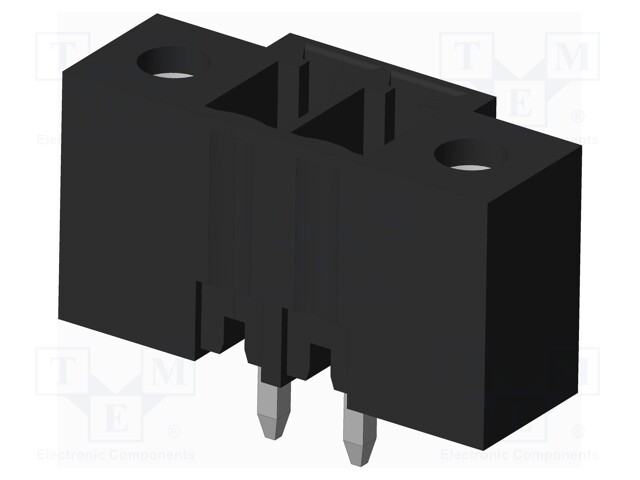 Connector: pluggable terminal block; socket; male; on PCBs