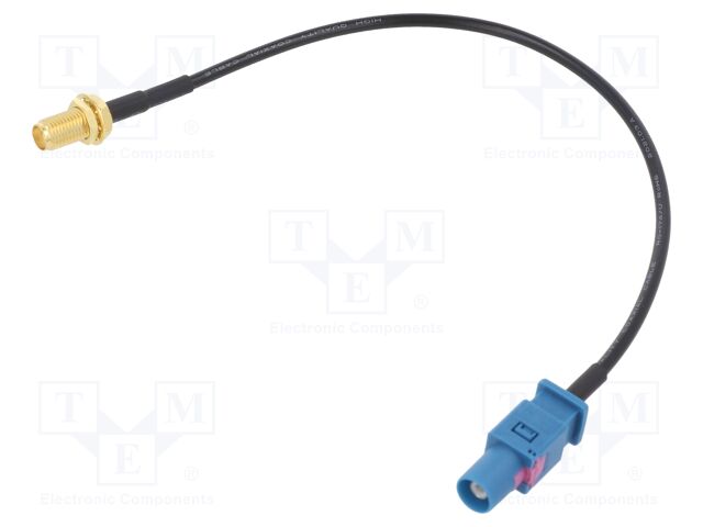 Cable; SMA female,Fakra male; straight; 200mm