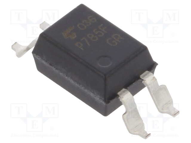 Optocoupler; THT; Channels: 1; Out: transistor; Uinsul: 5kV; Uce: 80V