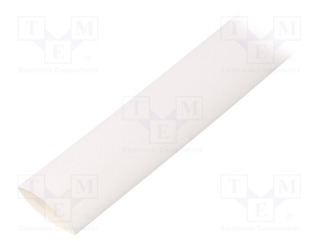 Heat shrink sleeve; glueless; 2: 1; 12.7mm; L: 1m; transparent