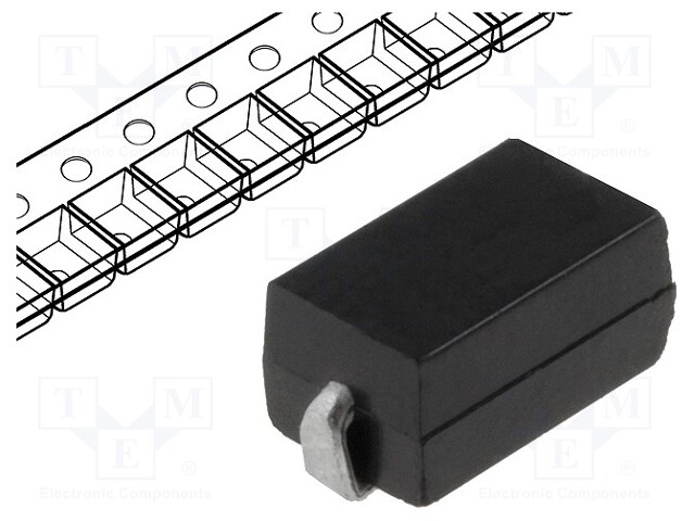 Resistor: wire-wound; SMD; R: 10Ω; 2W; ±5%; 4x3.55x6.7mm; -55÷200°C