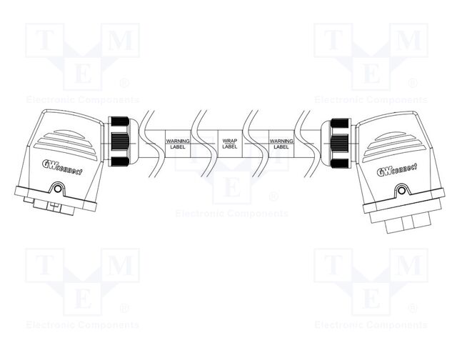 Cable: for sensors/automation