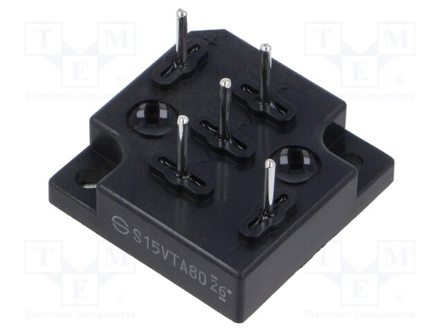 Bridge rectifier: three-phase