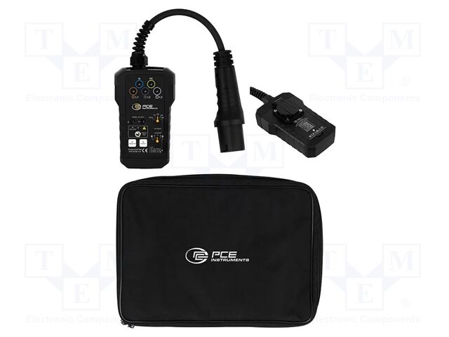 Meter: EV Charging Station Analyzer; 0÷40°C; black; IP40