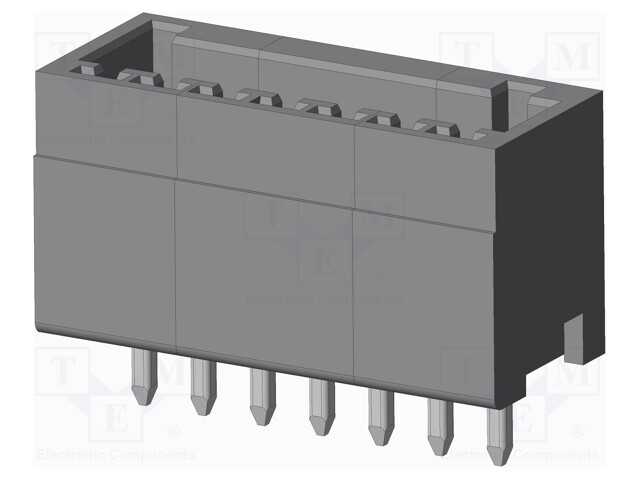 Connector: pluggable terminal block; socket; male; on PCBs