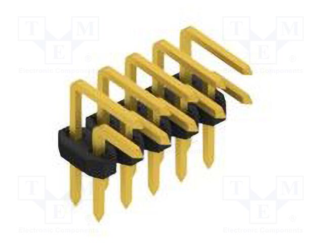 Connector: pin strips; pin header; male; PIN: 10; 2mm; THT; 2x5; 100V