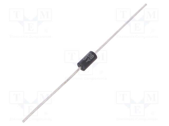 Diode: transil; 600W; 39V; 11.1A; unidirectional; ±5%; DO204AC