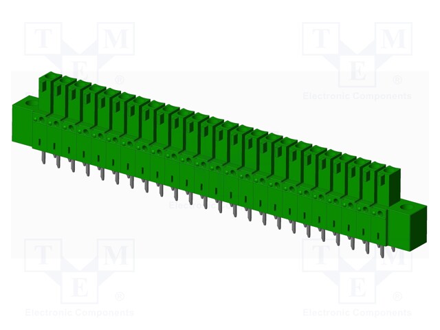 Connector: pluggable terminal block; socket; female; straight