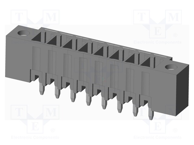 Connector: pluggable terminal block; socket; male; on PCBs