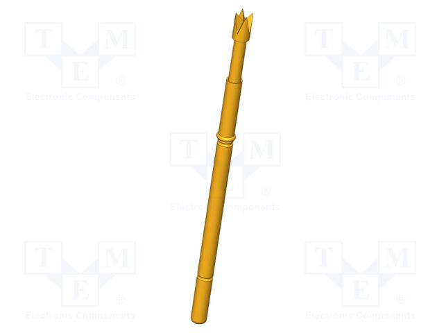 Test needle; Operational spring compression: 4mm; 5A; Ø: 1.8mm