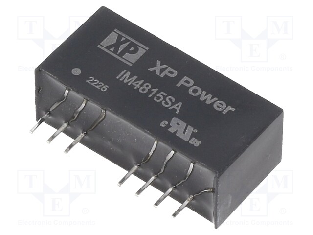 Converter: DC/DC; 2W; Uin: 18÷75V; 15VDC; Iout: 135mA; SIP; 6.5g