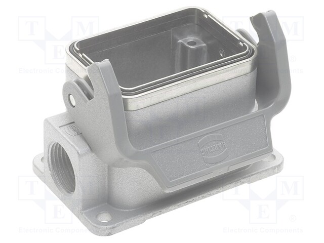 Han EMC/B 6 surface mout. 1Lever 2xM32