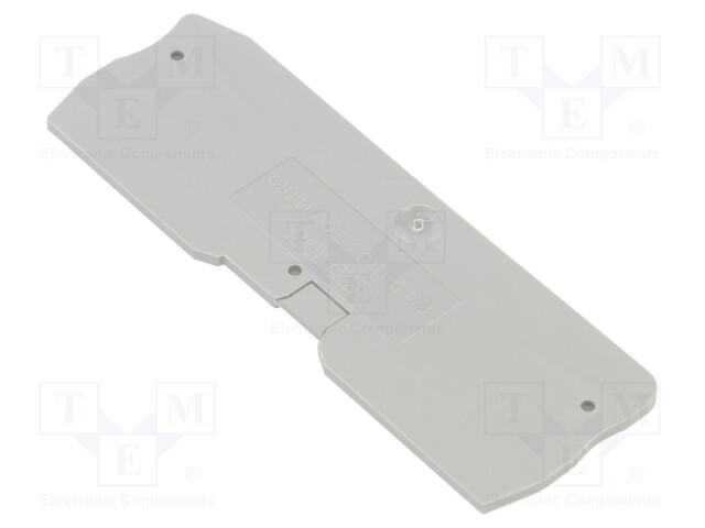 Splice terminal: rail; 35mm2; ways: 1; terminals: 1; screw terminal