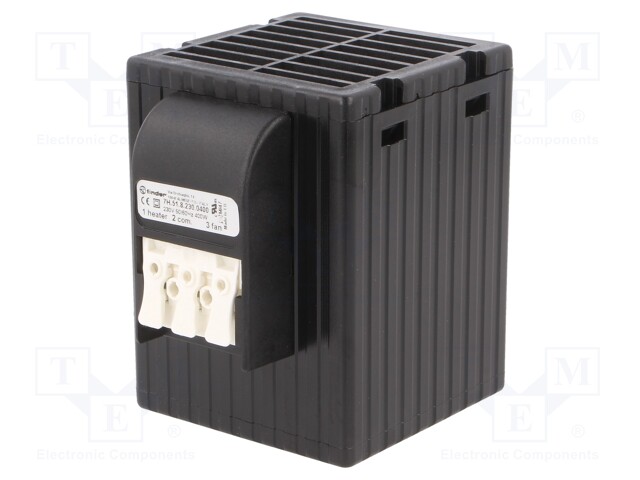 Heater; 400W; 184÷253V; IP20; vertical; 30m3/h; Man.series: 7H; 30°C