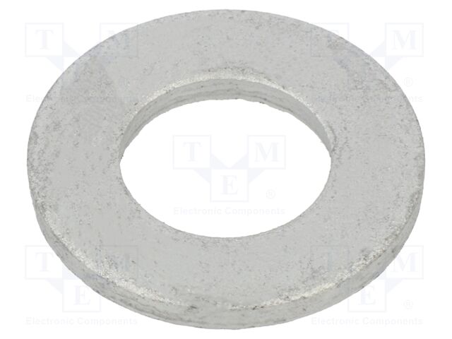 Washer; round; M10; D=20mm; h=2mm; steel; DIN 125A; Hardness: 140 HV