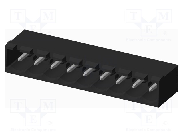 Connector: pluggable terminal block; socket; male; on PCBs