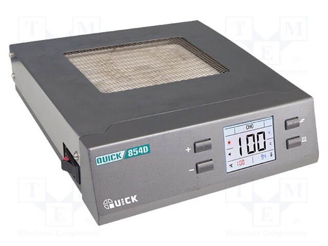 Preheater; 400W; 130x130mm; 220÷230VAC; 2.8kg; 50÷500°C