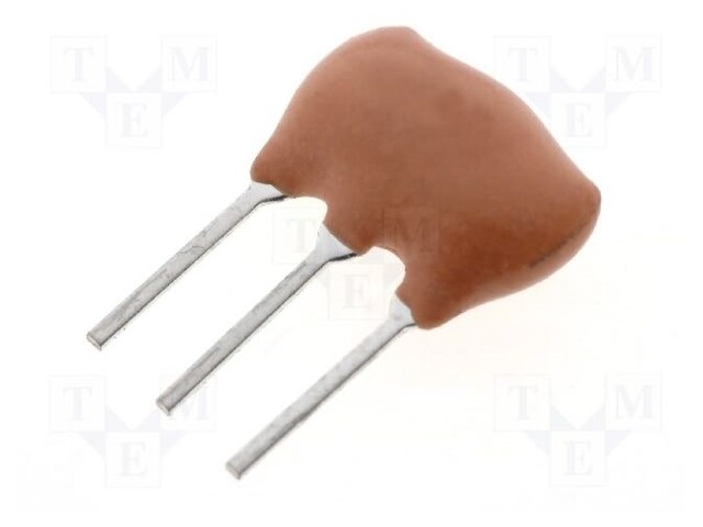 Resonator: ceramic; 8MHz; THT; 2.5mm; Temp.stab: ±0,3 %; ±0.5%