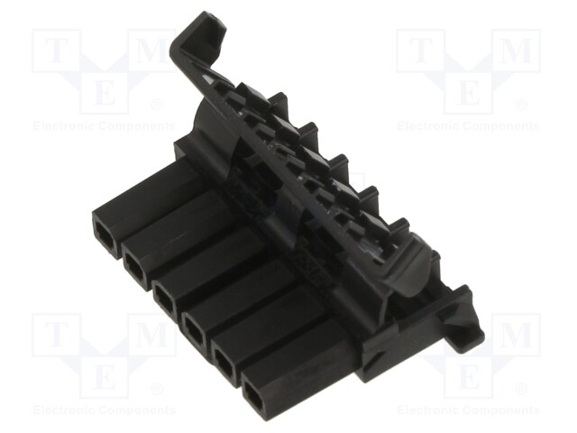 MICROFIT 3.0 RECPT 1 ROW V-0 TPA 06 CKT