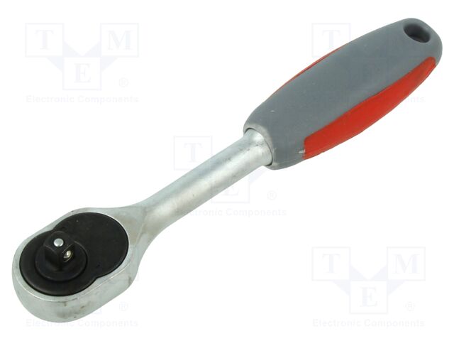 Wrench: rattle; 1/4"; with switch; 145mm; Teeth: 24