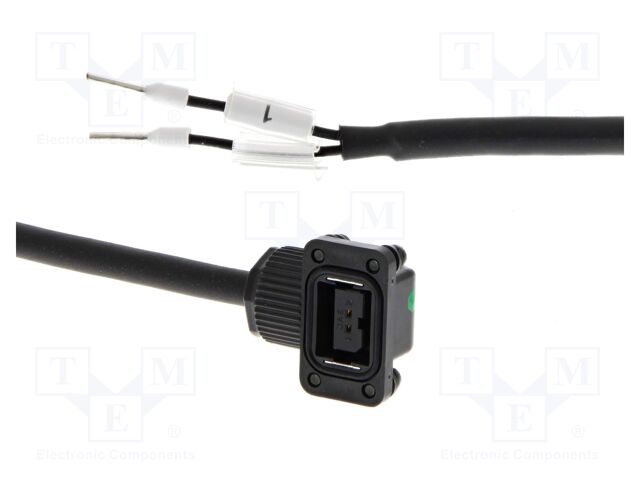 Cable: servo drive; 1S; Standard: Omron; brake; 50m