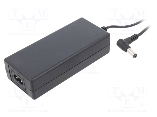 Power supply: switched-mode; 36VDC; 1.9A; Out: 5,5/2,5; 70W; 90%