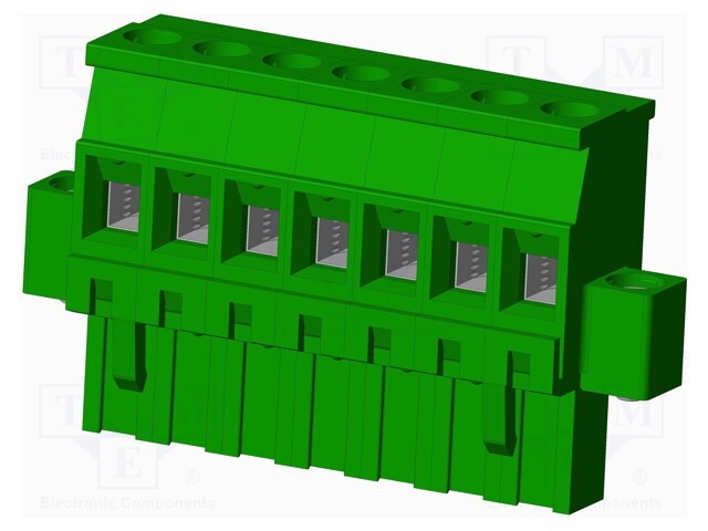 Connector: pluggable terminal block; plug; female; angled 90°