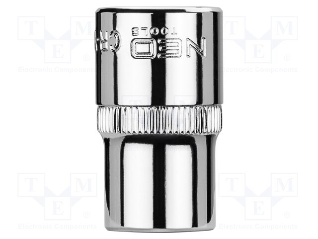 Socket; 6-angles,socket spanner; HEX 13mm; 1/2"