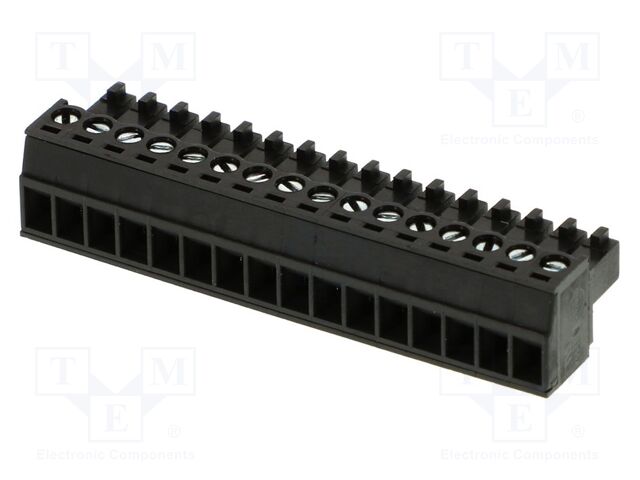 Pluggable terminal block