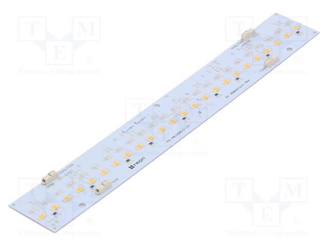 LED strip; 23V; white warm; W: 40mm; L: 280mm; No.of diodes: 24