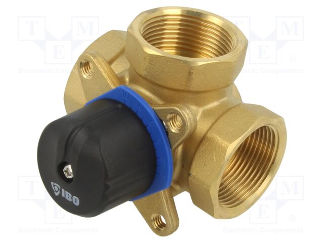 3-vay valve; max.10bar; max110°C; Hydraulic connection: 1 1/4"