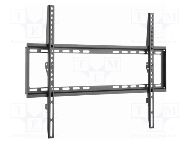 Holder; for wall mounting; 35kg; 37÷70"; black; permanent