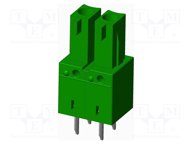 Connector: pluggable terminal block; socket; female; straight