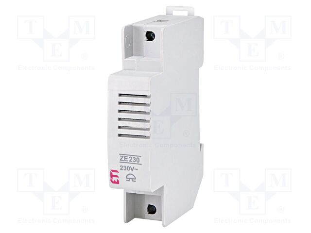 Modular bell; 230VAC; IP20; for DIN rail mounting