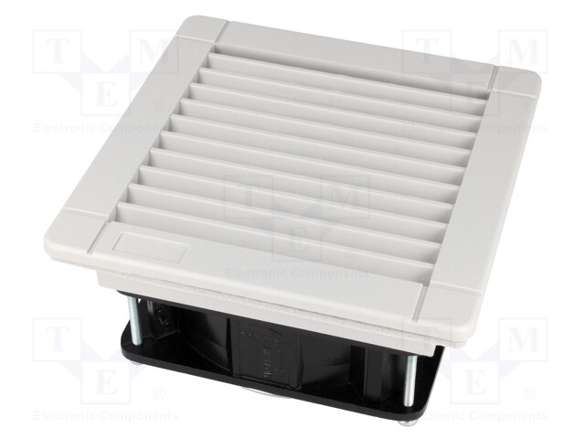 Fan: AC; axial; 230VAC; 120x120x38mm; 55m3/h; 43dBA; ball bearing