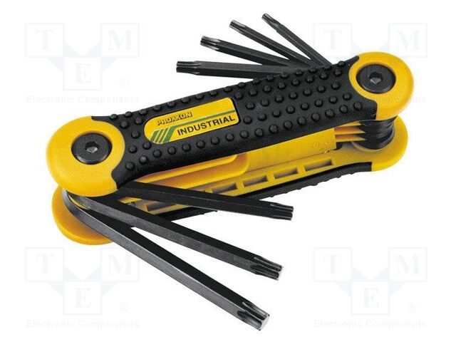 Wrenches set; Torx®; TX08,TX10,TX15,TX20,TX25,TX27,TX30,TX40