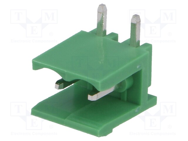 Pluggable terminal block; Contacts ph: 5.08mm; ways: 2; socket