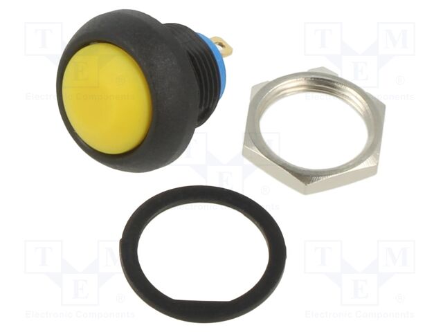 Switch: push-button; Pos: 2; SPST-NO; 0.4A/32VAC; 0.1A/48VDC; IP67