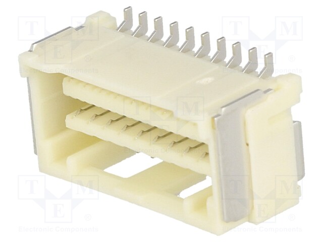 Socket; wire-board; male; CLIK-Mate; 1.5mm; PIN: 20; SMT; 2A; tinned