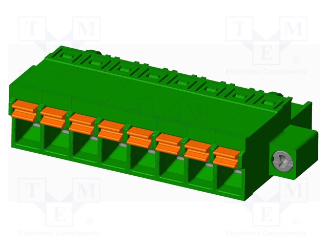 Connector: pluggable terminal block; plug; female; straight; 12A