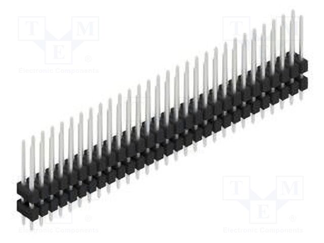 Connector: pin strips; pin header; male; PIN: 58; 2.54mm; THT; 2x29