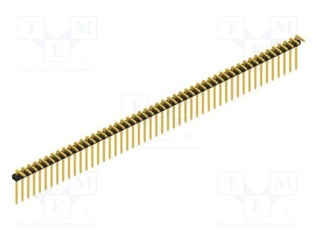 Connector: pin strips; pin header; male; PIN: 49; 2mm; THT; 1x49