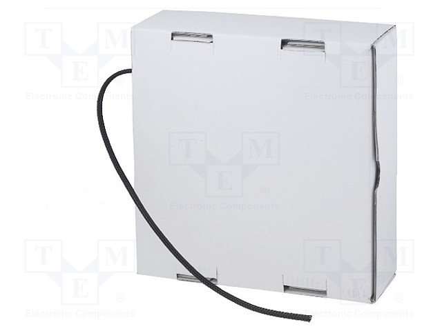 Polyester conduit; Braid diameter: 19÷25mm; Mat: polyester; black