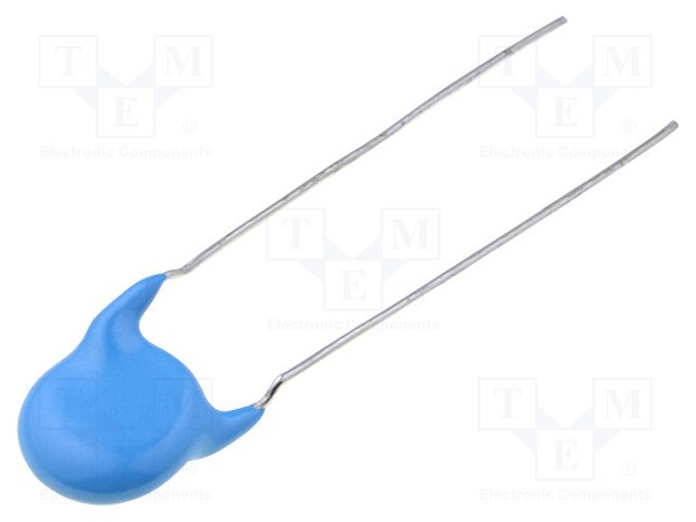 Capacitor: ceramic; X1,Y2; 1nF; 250VAC; ±20%; THT; 7.5mm; Ø: 7mm