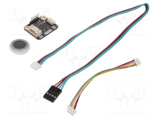 Sensor: fingerprint scanner; Gravity; 3.3÷5VDC; I2C; 65mA