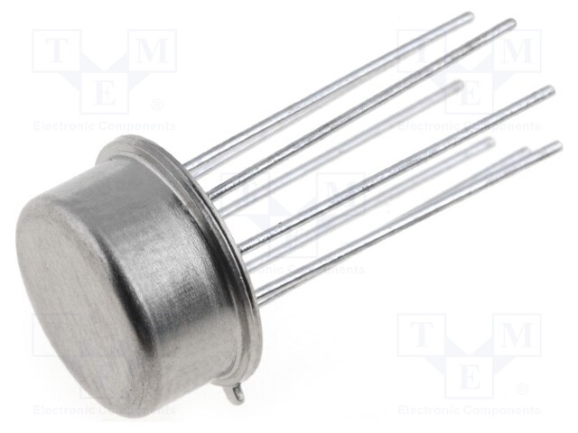 Comparator; universal; 200ns; 5÷36V; THT; TO99; Comparators: 1; 60nA