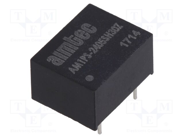 Converter: DC/DC; 1W; Uin: 21.6÷26.4V; 5VDC; Iout: 200mA; DIP8; 1.8g