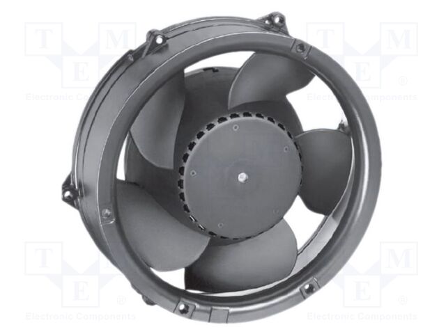 Fan: DC; axial; Ø172x51mm; 317.8m3/h; 63dBA; ball bearing; 4300rpm